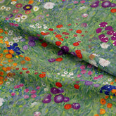 PU Coated Water Repellent Fabric UV Resistant Flower Garden 100% Polyester Digitally Printed Outdoor Fabric